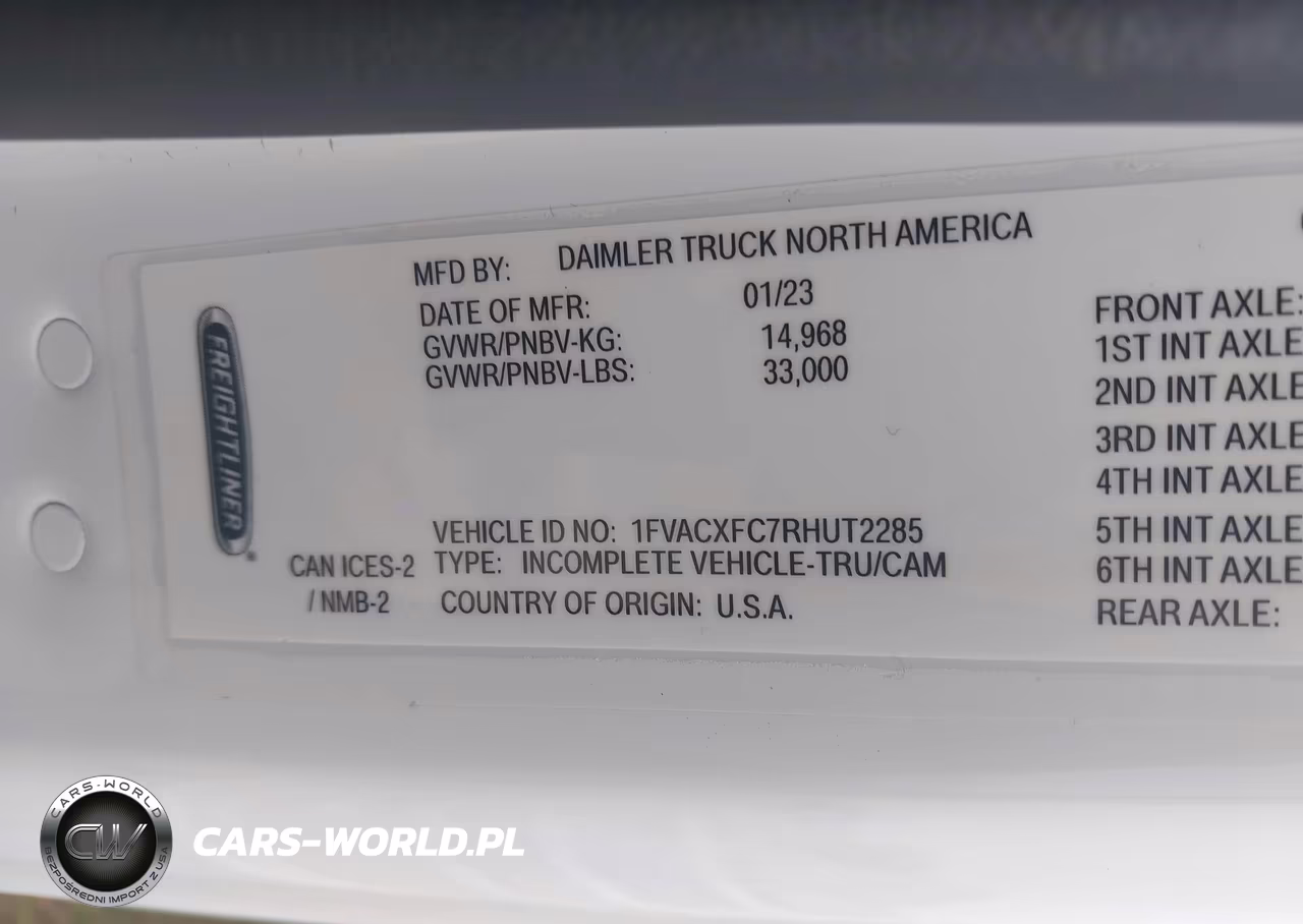 2024 Freightliner M2 106 VIN:1FVACXFC7RHUT2285 - 8