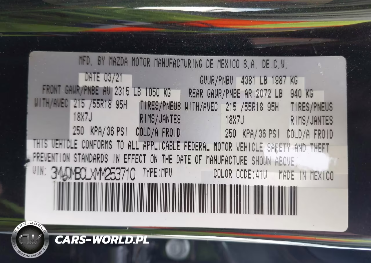 2021 Mazda Cx-30 Preferred VIN:3MVDMBCLXMM253710 - 9