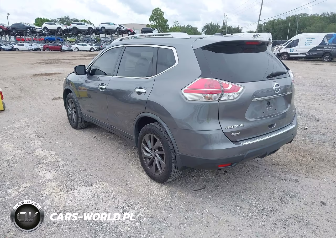 2016 Nissan Rogue Sl VIN:JN8AT2MT6GW000978 - 3