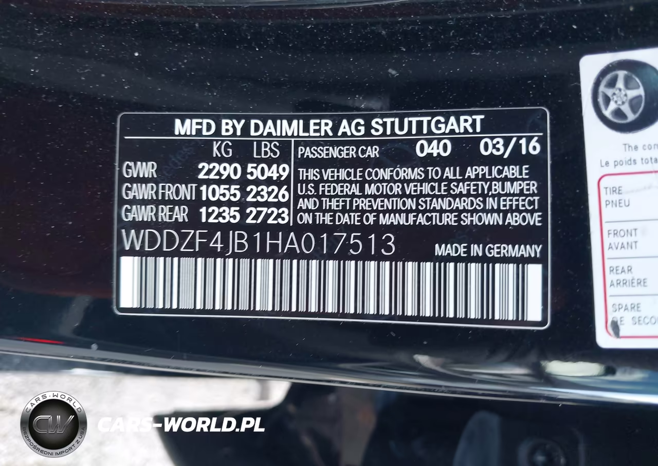 2017 Mercedes-Benz E 300 VIN:WDDZF4JB1HA017513 - 9