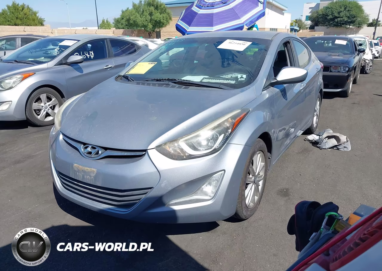 2015 Hyundai Elantra Se VIN:5NPDH4AE5FH588064 - 2