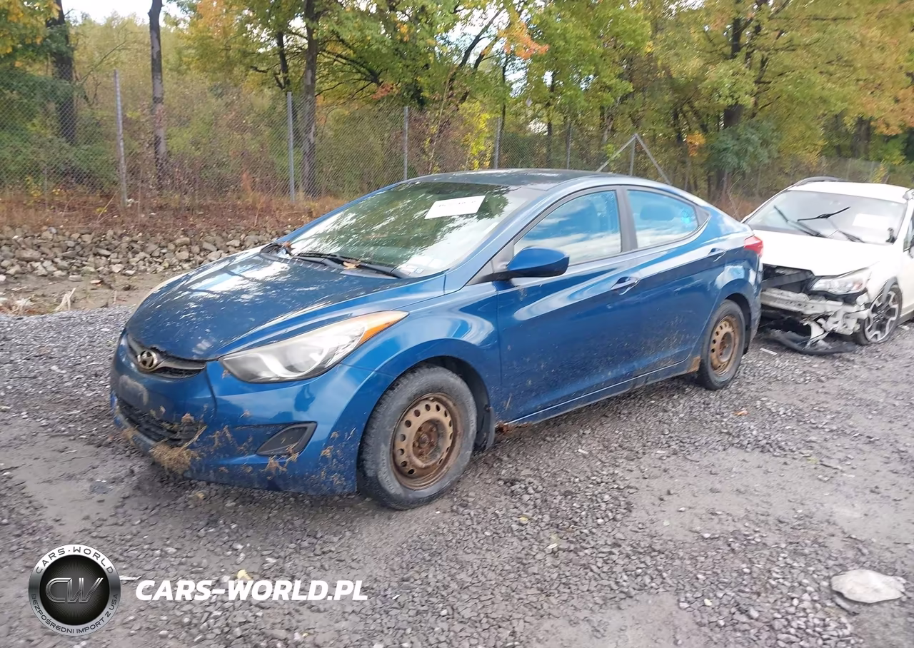2013 Hyundai Elantra Gls VIN:KMHDH4AE2DU969210 - 2