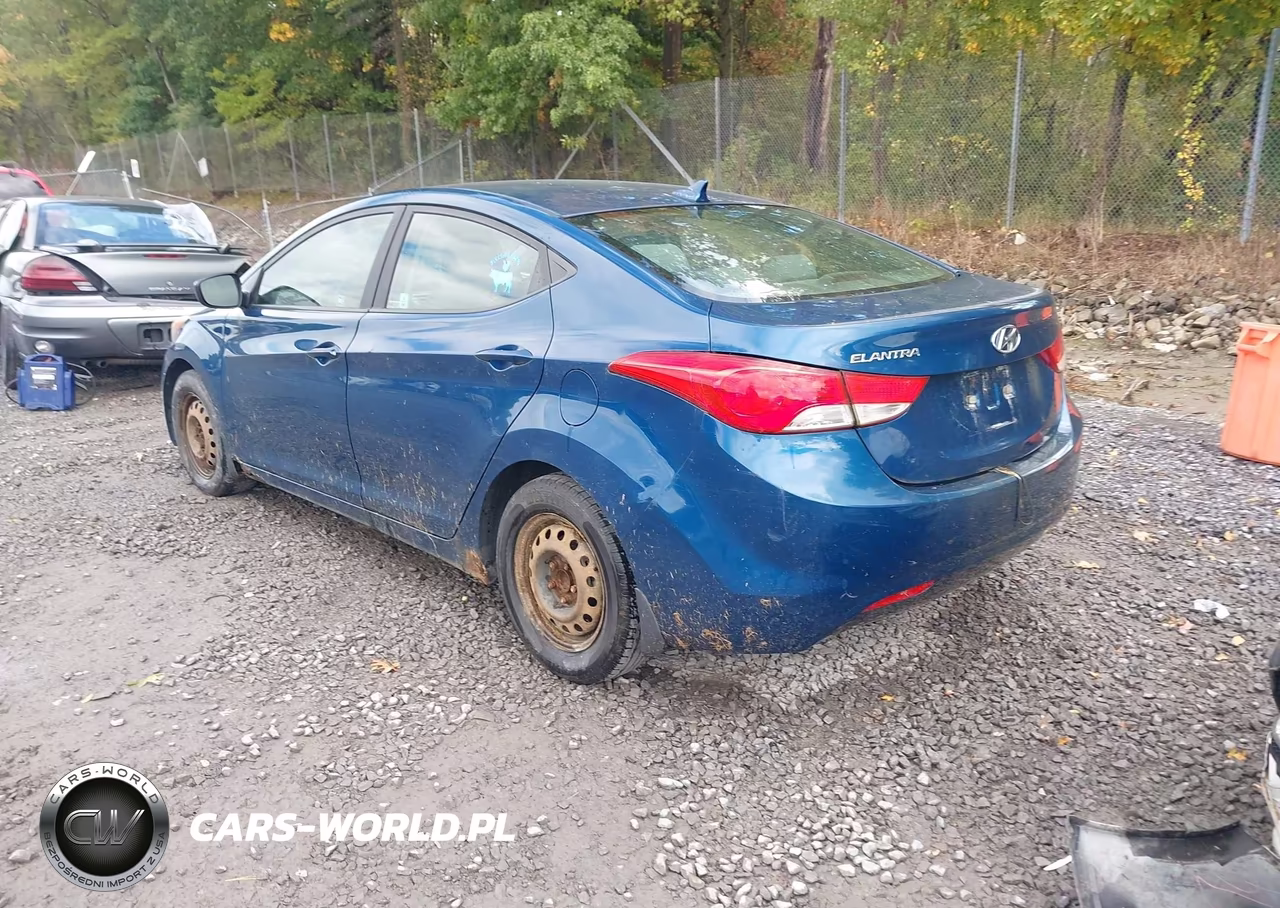 2013 Hyundai Elantra Gls VIN:KMHDH4AE2DU969210 - 3