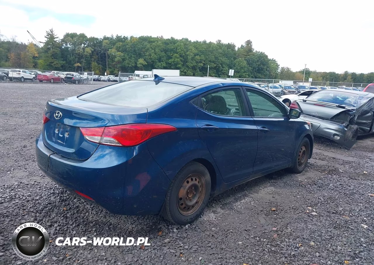 2013 Hyundai Elantra Gls VIN:KMHDH4AE2DU969210 - 4