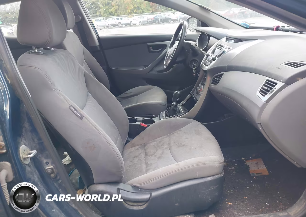 2013 Hyundai Elantra Gls VIN:KMHDH4AE2DU969210 - 5