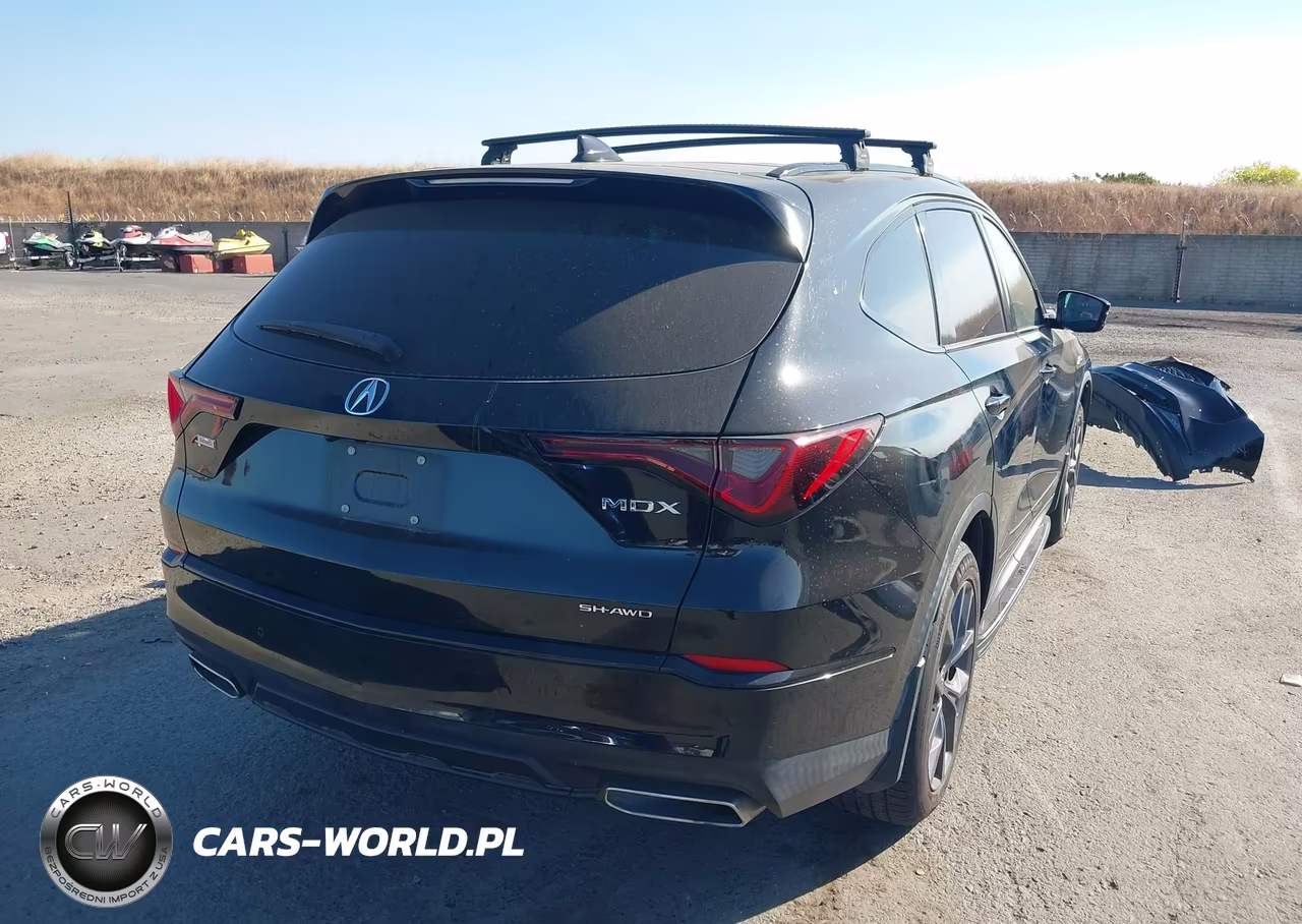 2022 Acura Mdx A-Spec Package VIN:5J8YE1H05NL037289 - 4