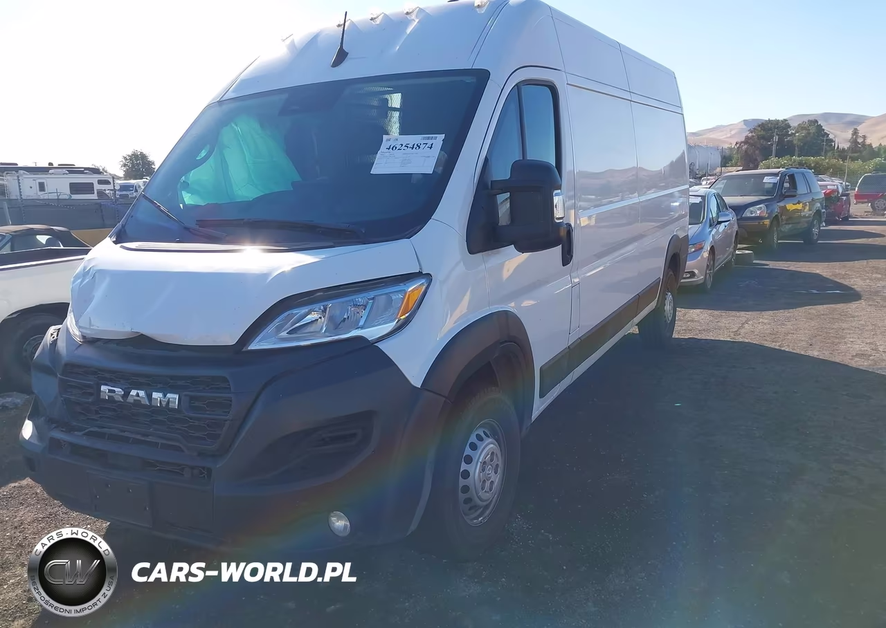 2024 Ram Promaster 2500 Tradesman High Roof 159 Wb W-Pass Seat VIN:3C6LRVDG3RE141907 - 2