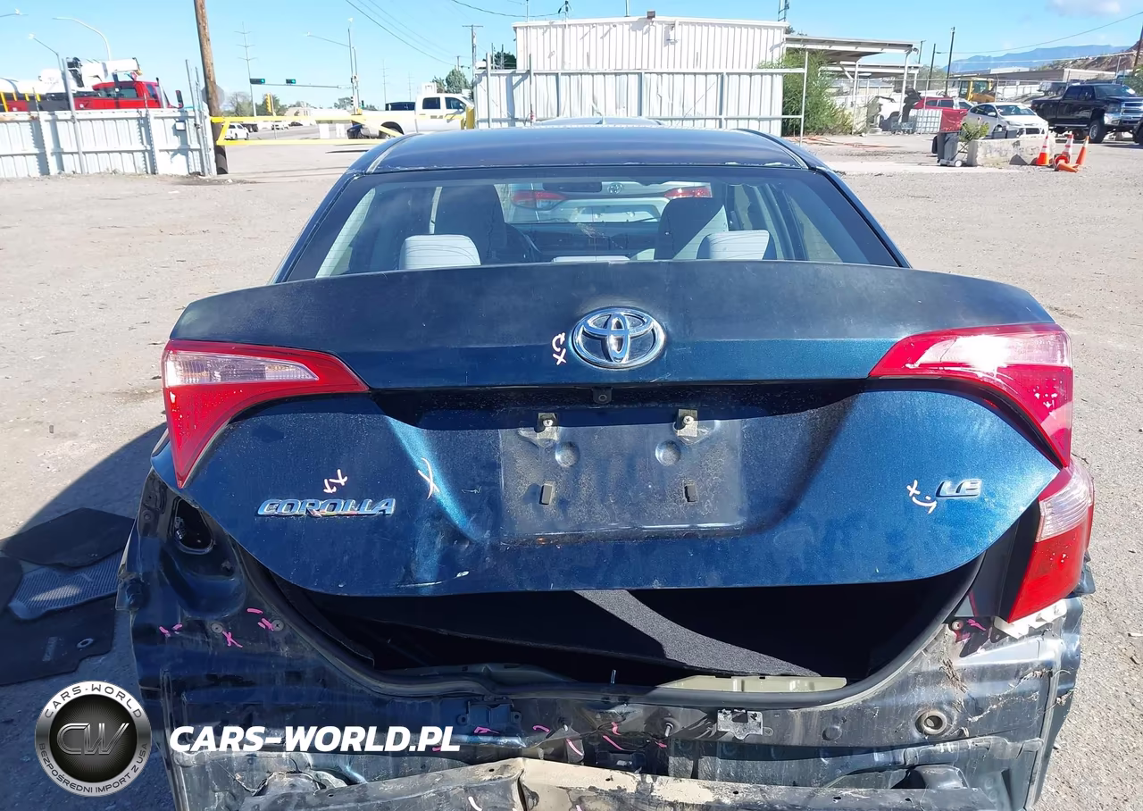 2017 Toyota Corolla Le VIN:2T1BURHE5HC908852 - 17