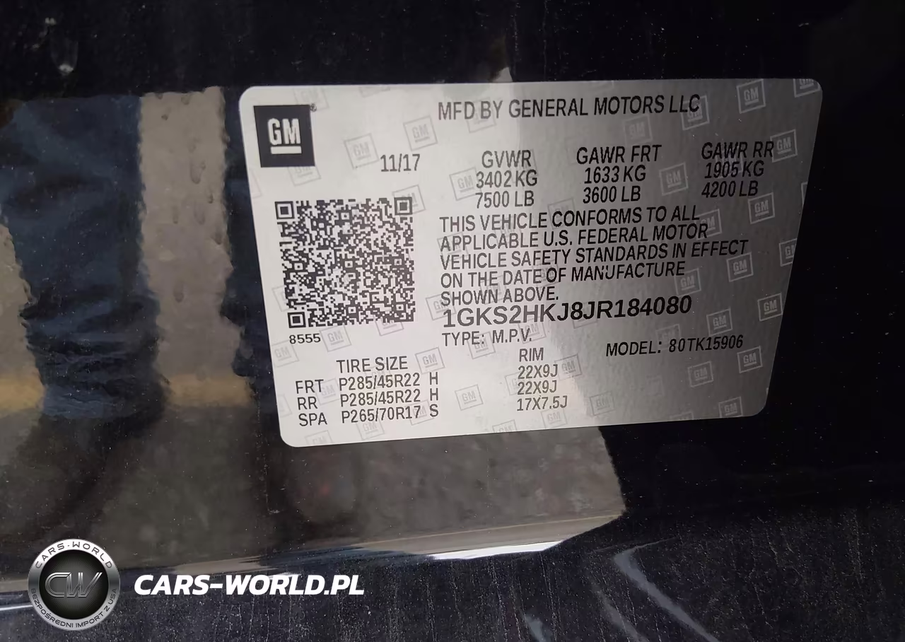 2018 GMC Yukon Xl Denali VIN:1GKS2HKJ8JR184080 - 9