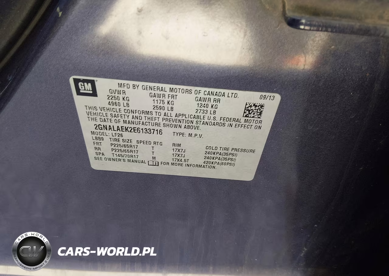 2014 Chevrolet Equinox Ls VIN:2GNALAEK2E6133716 - 9