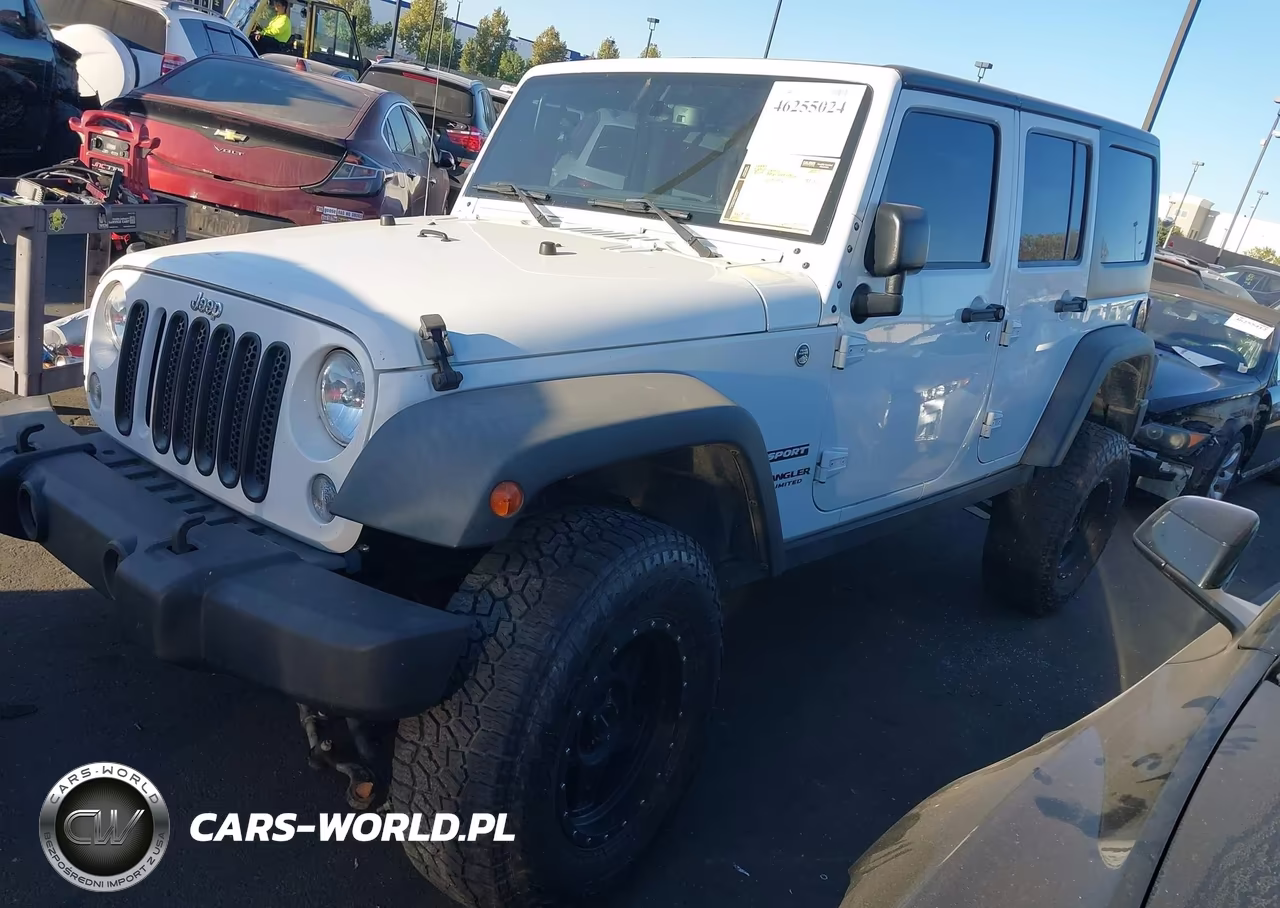 2015 Jeep Wrangler Unlimited Sport VIN:1C4BJWDG1FL592127 - 2