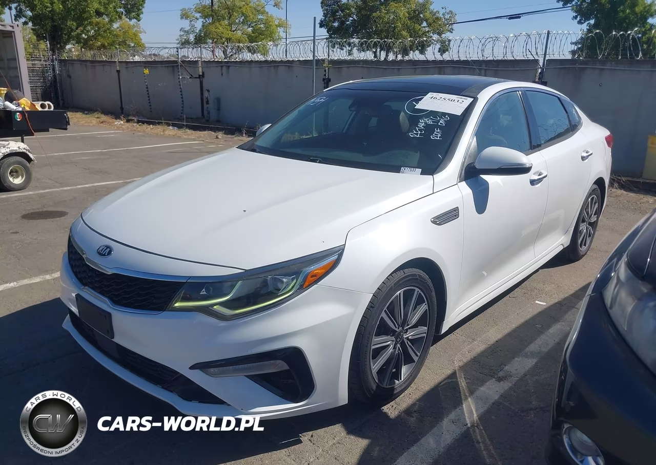 2019 Kia Optima Ex VIN:5XXGU4L19KG304136 - 2