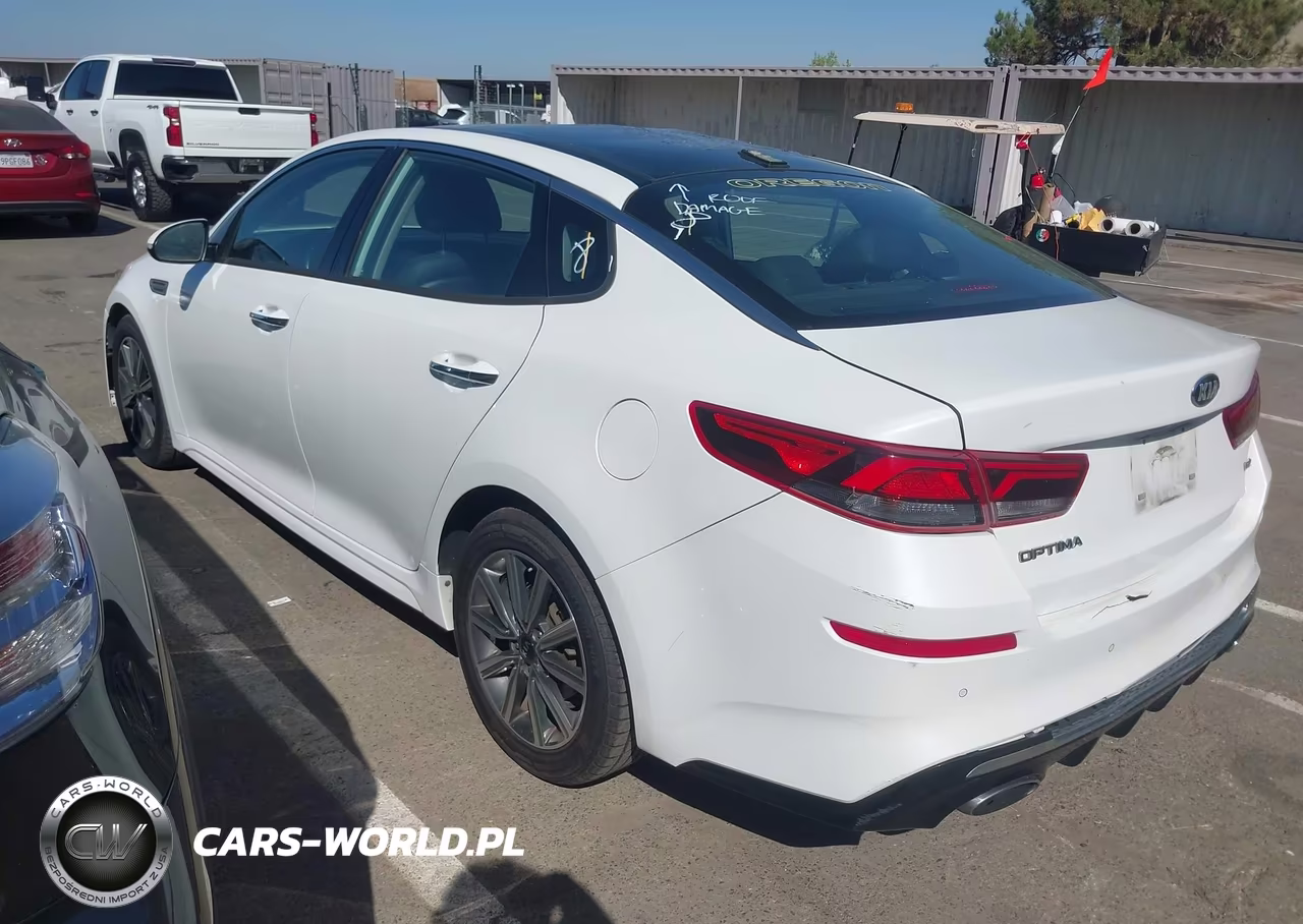 2019 Kia Optima Ex VIN:5XXGU4L19KG304136 - 3