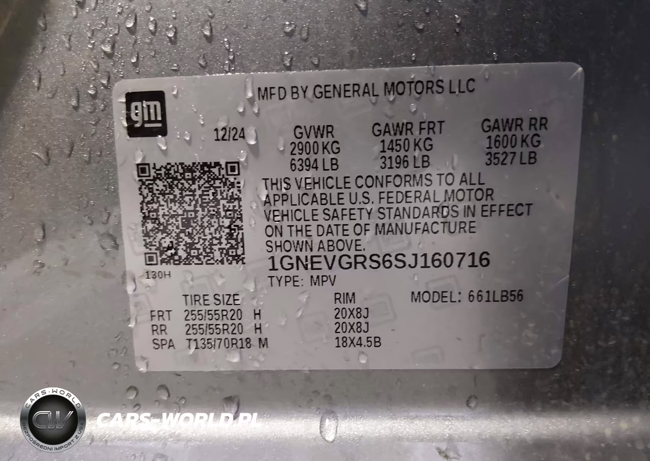 2025 Chevrolet Traverse Awd Lt VIN:1GNEVGRS6SJ160716 - 9