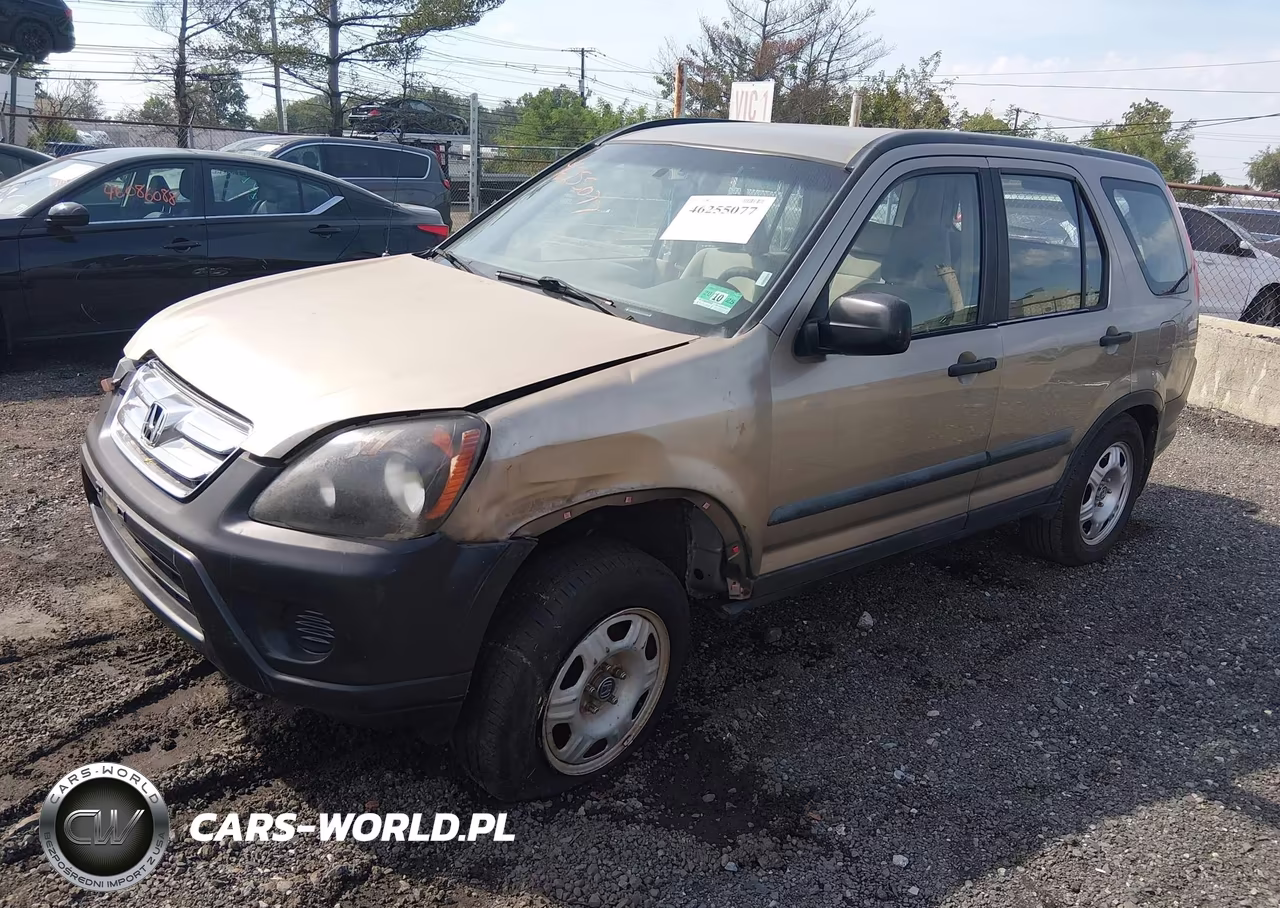 2006 Honda Cr-V Lx VIN:SHSRD785X6U445708 - 2