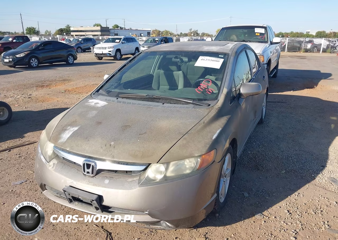 2008 Honda Civic Ex VIN:2HGFA16878H514575 - 2