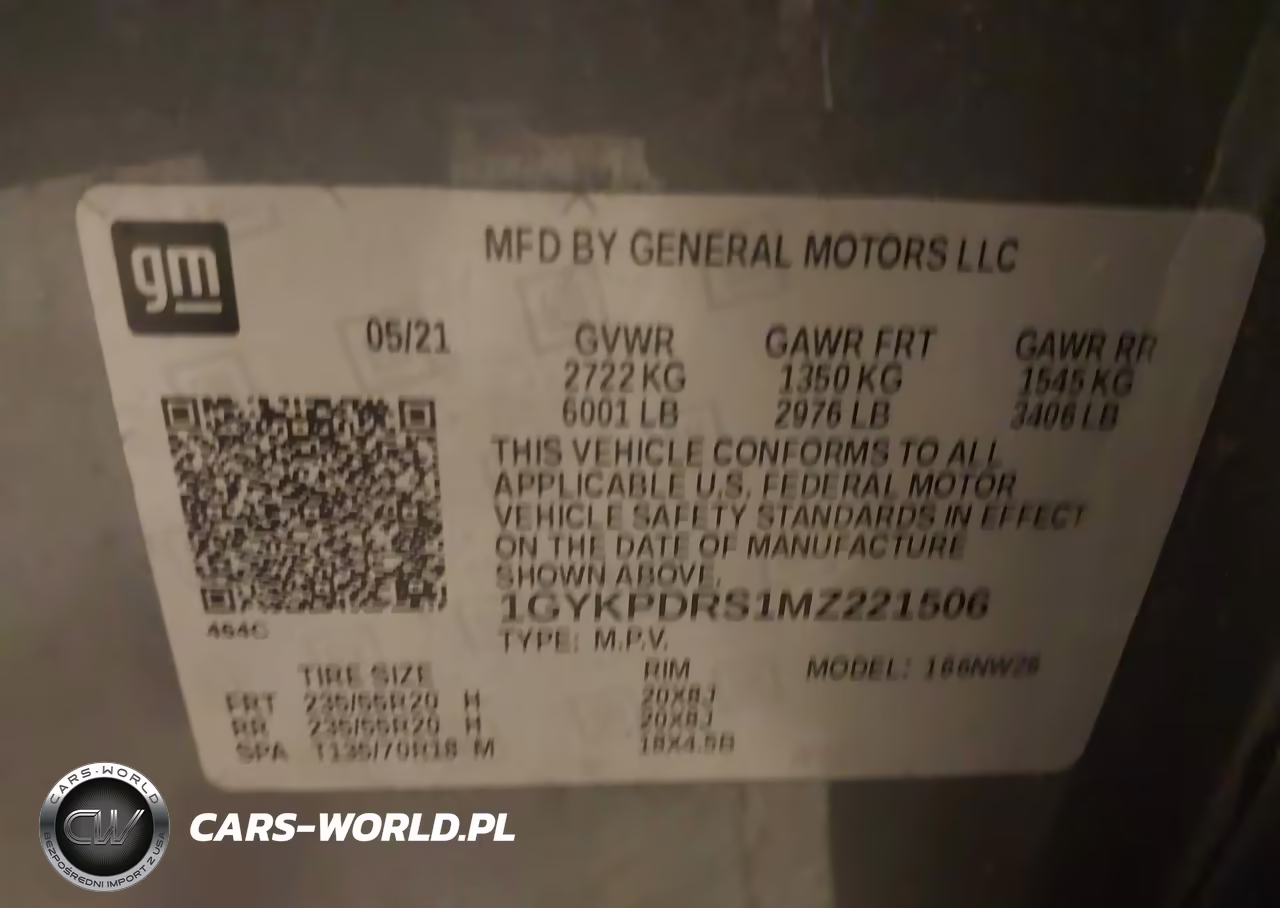 2021 Cadillac Xt6 Awd Premium Luxury VIN:1GYKPDRS1MZ221506 - 9