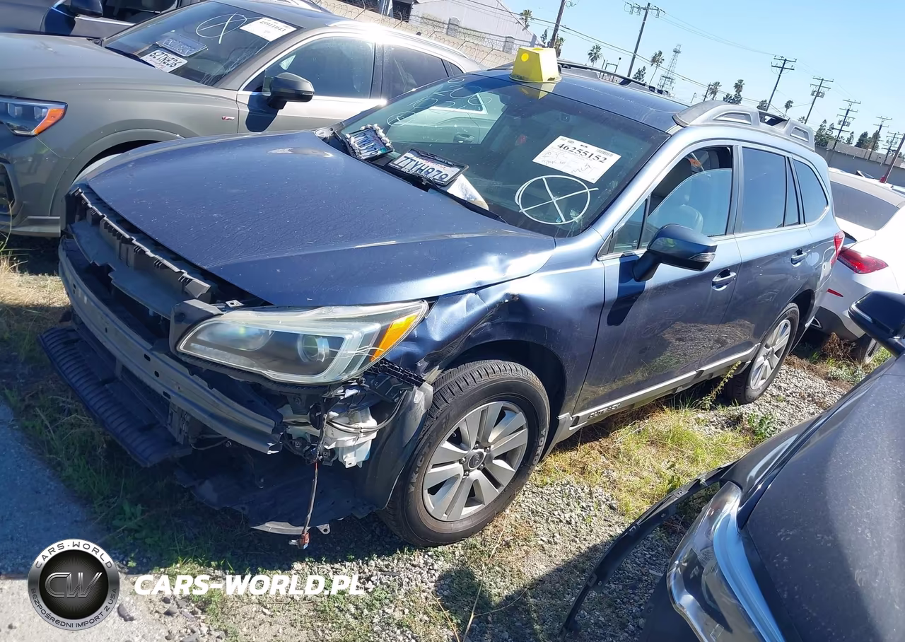 2017 Subaru Outback 2.5I Premium VIN:4S4BSAHC3H3209522 - 2