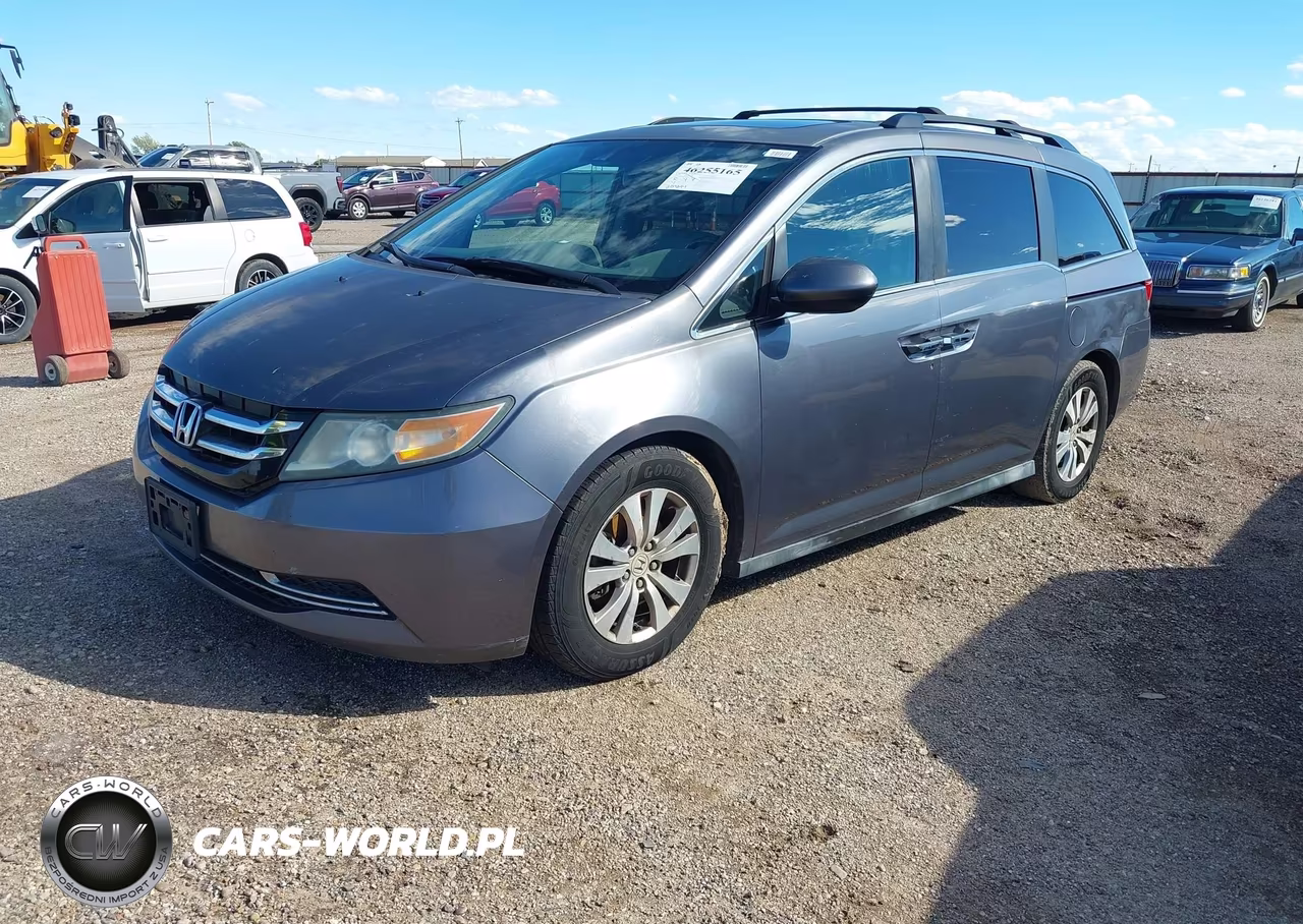 2014 Honda Odyssey Ex-L VIN:5FNRL5H67EB114381 - 2