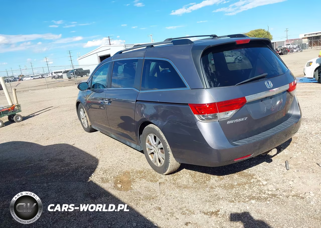 2014 Honda Odyssey Ex-L VIN:5FNRL5H67EB114381 - 3