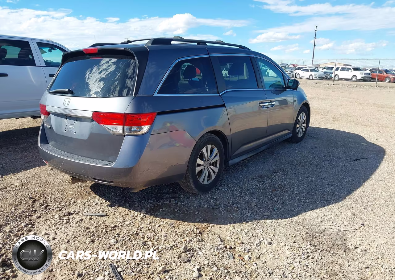 2014 Honda Odyssey Ex-L VIN:5FNRL5H67EB114381 - 4
