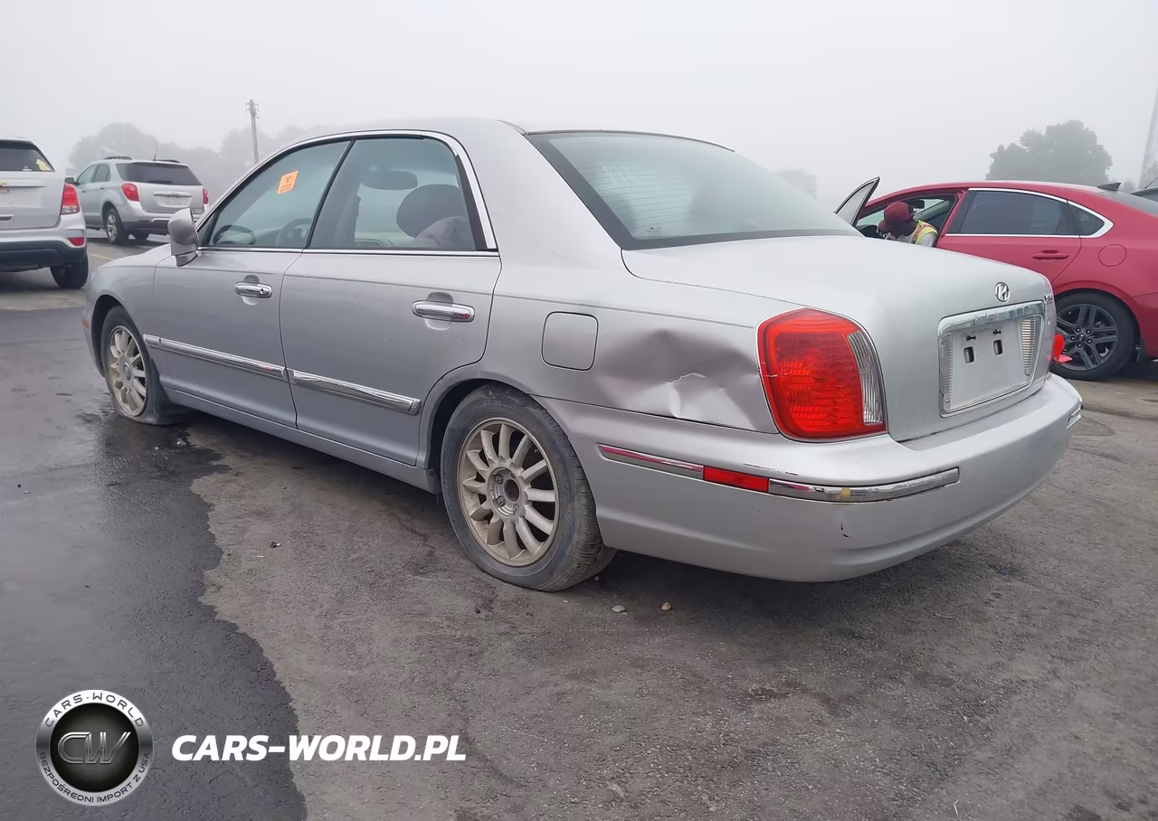 2004 Hyundai Xg350 L VIN:KMHFU45E34A344802 - 3