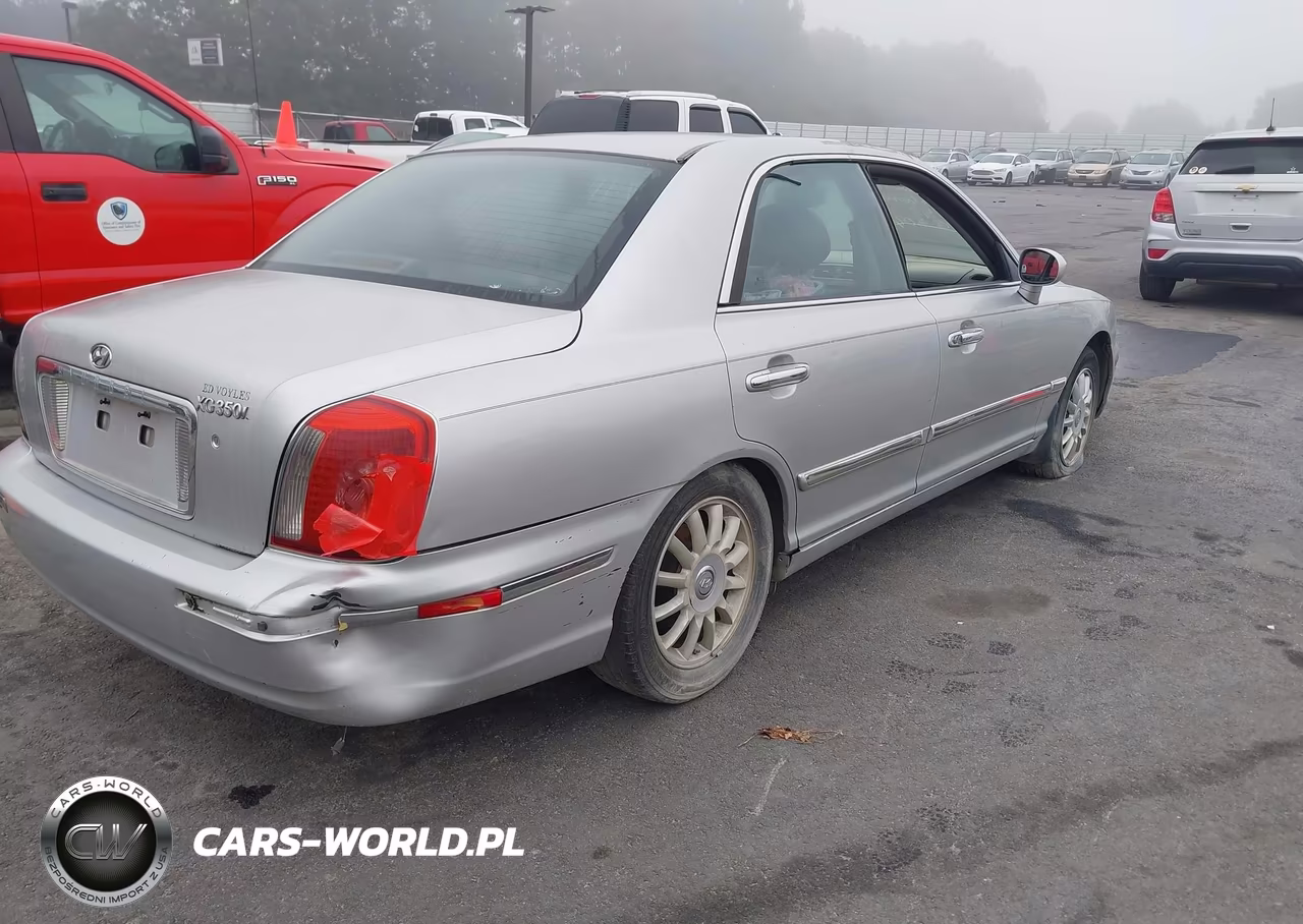 2004 Hyundai Xg350 L VIN:KMHFU45E34A344802 - 4
