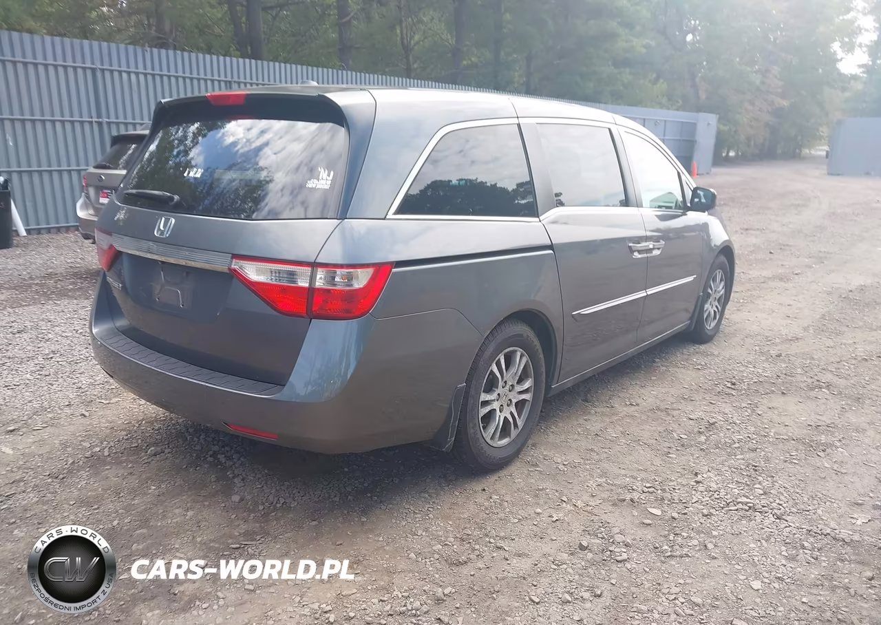 2012 Honda Odyssey Ex-L VIN:5FNRL5H63CB056248 - 4