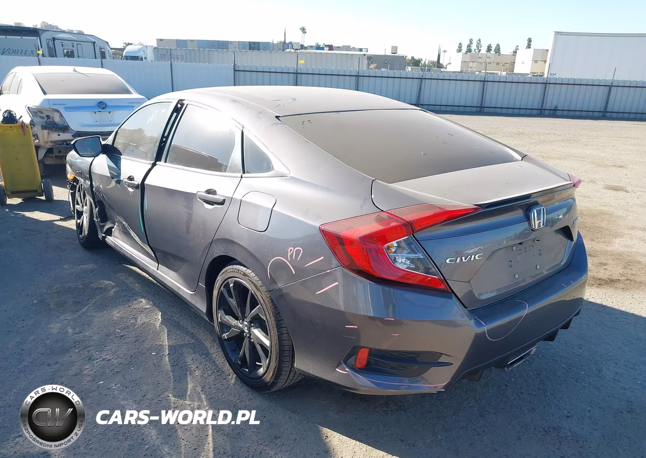 2021 Honda Civic Sport VIN:19XFC2F85ME202615 - 3