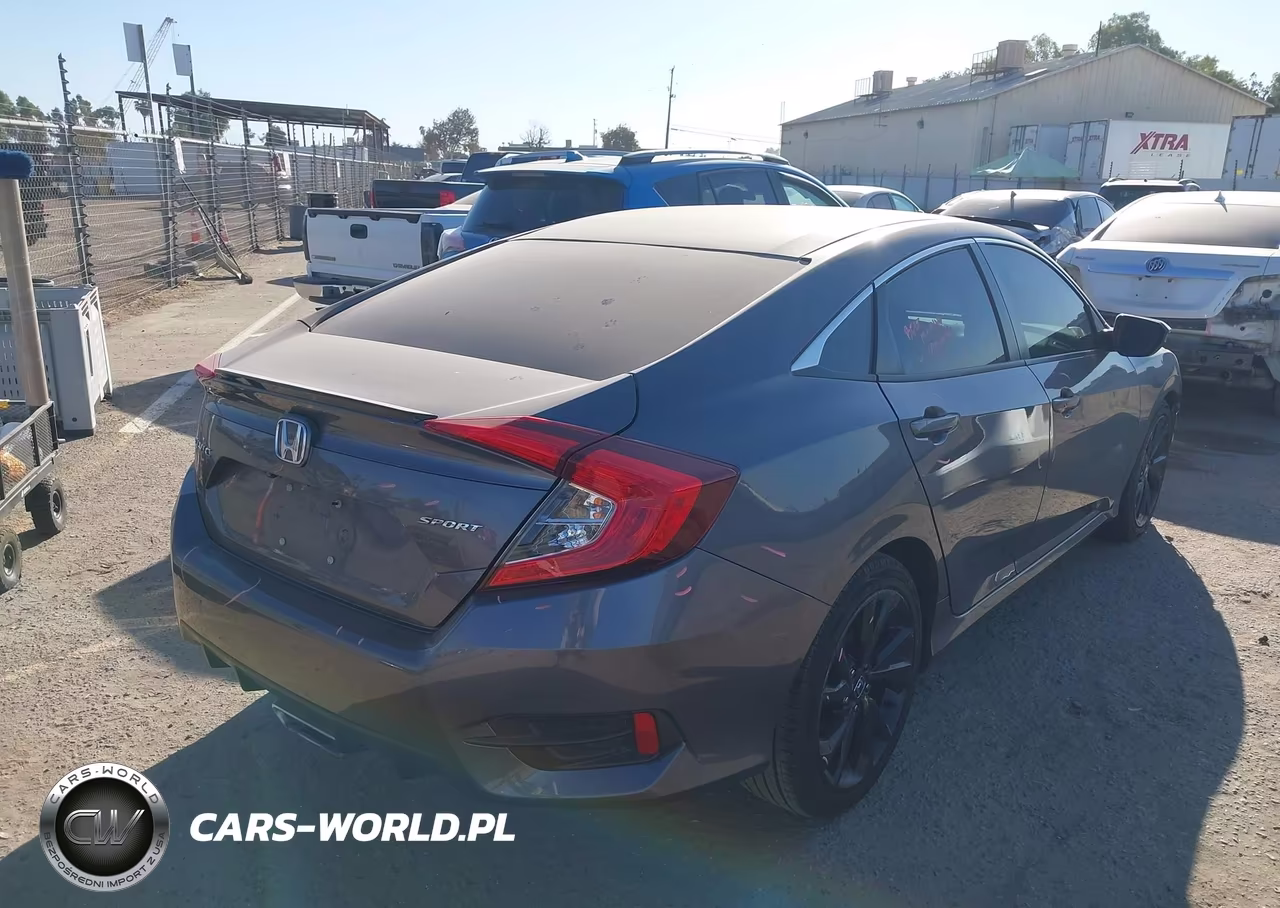 2021 Honda Civic Sport VIN:19XFC2F85ME202615 - 4