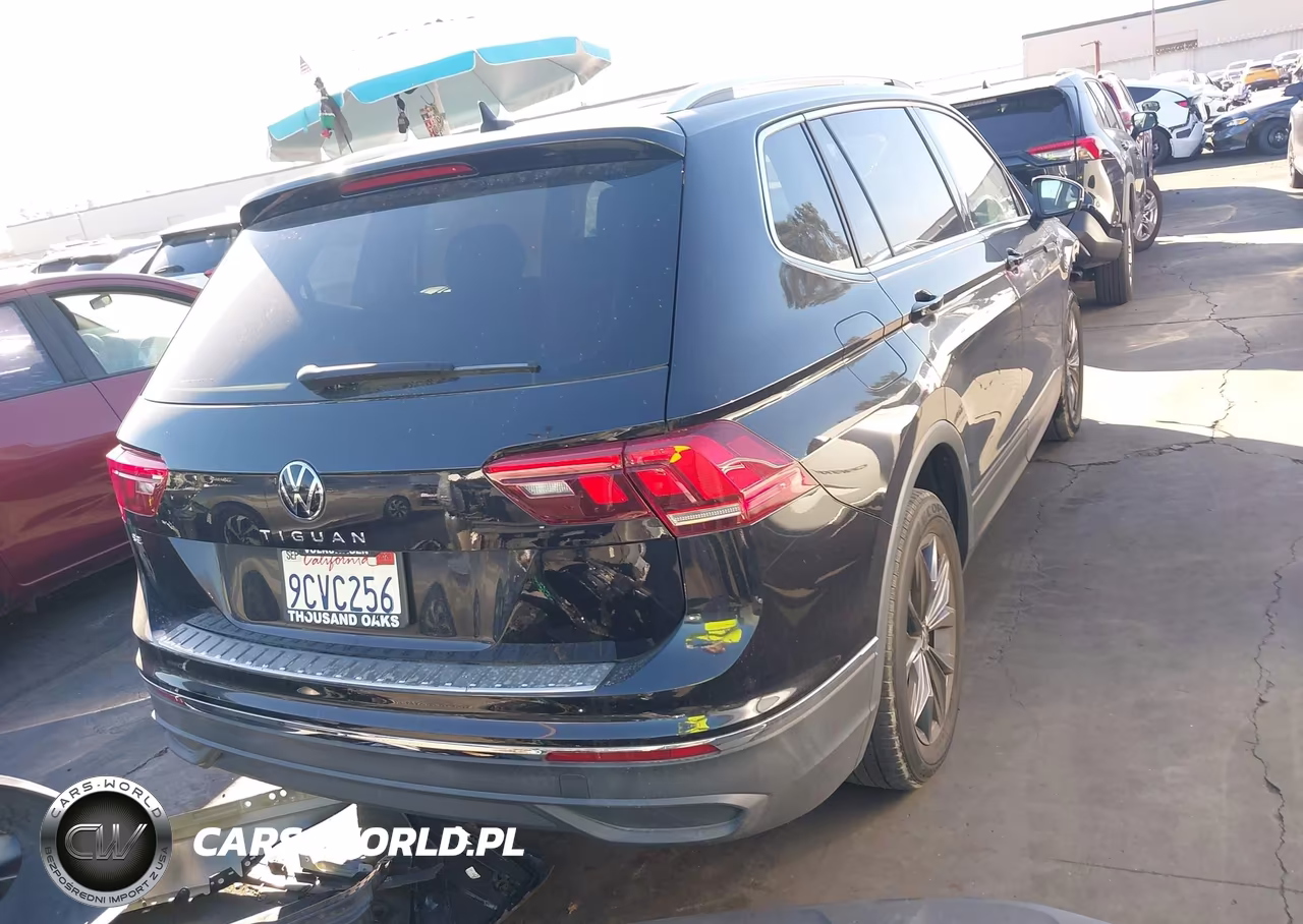 2022 Vw Tiguan Black VIN:3VV3B7AX1NM117653 - 17