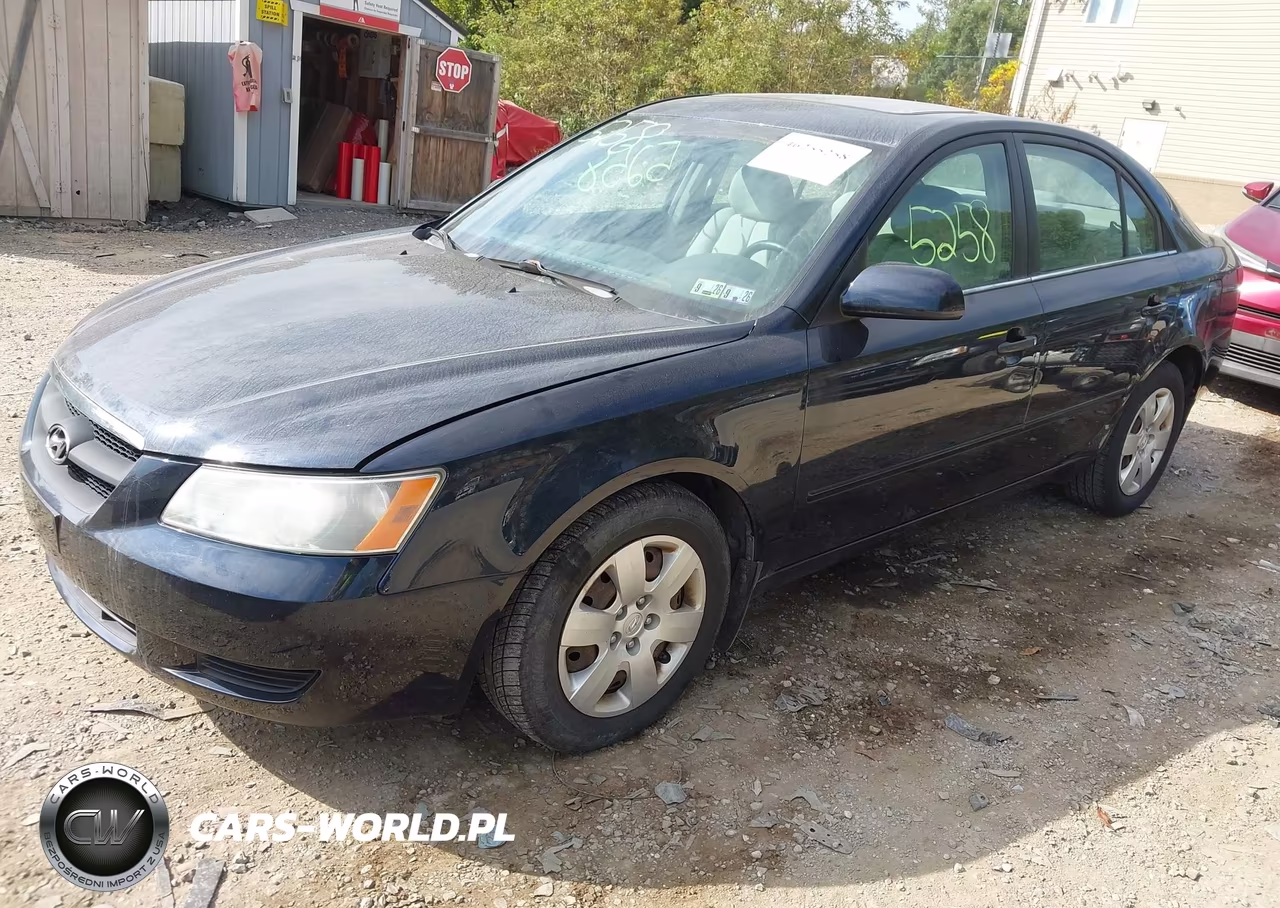 2008 Hyundai Sonata Gls V6 VIN:5NPET46F68H336556 - 2