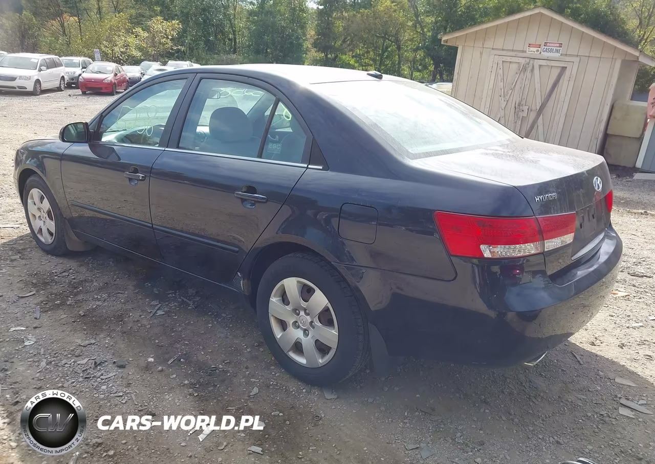 2008 Hyundai Sonata Gls V6 VIN:5NPET46F68H336556 - 3