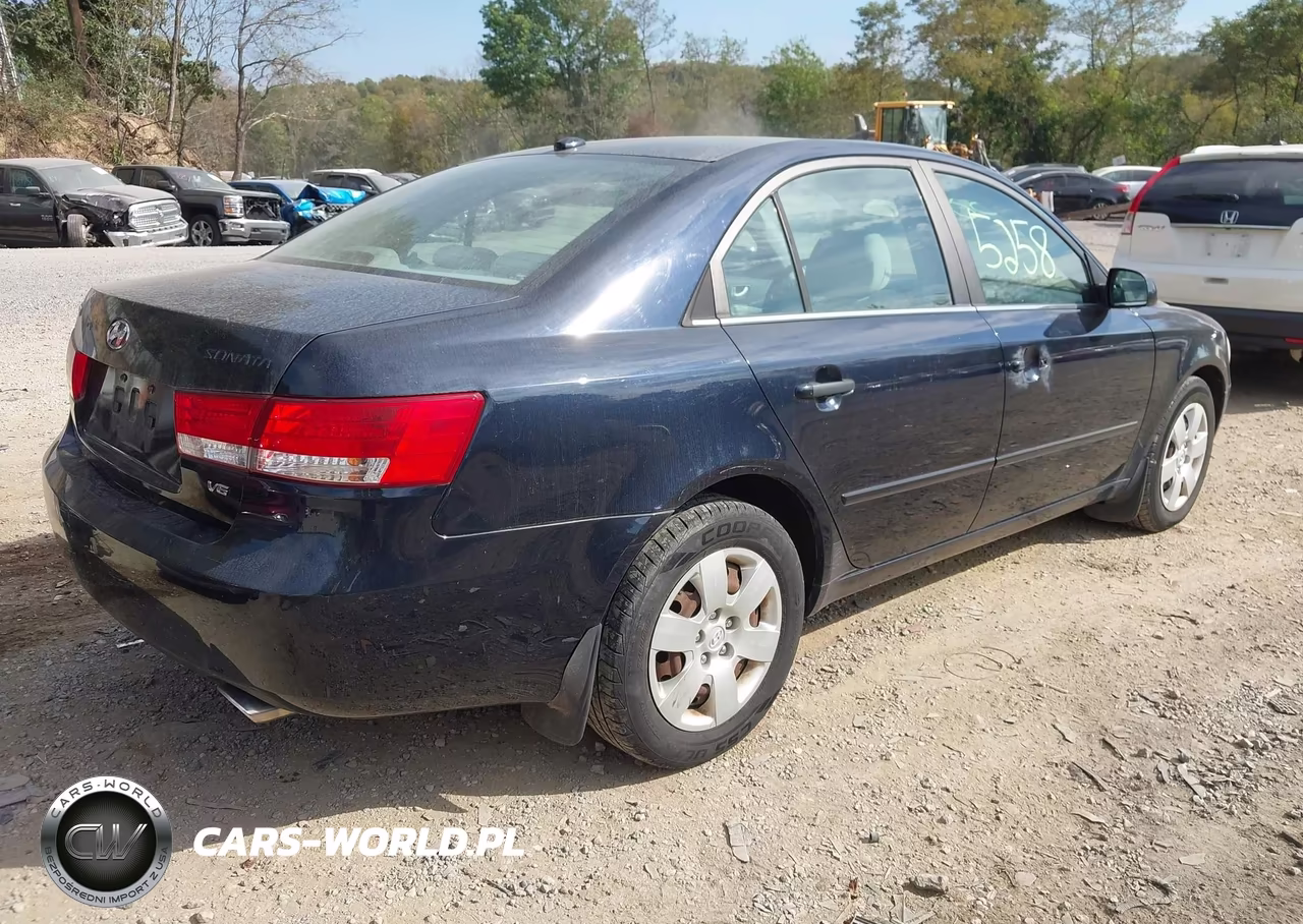 2008 Hyundai Sonata Gls V6 VIN:5NPET46F68H336556 - 4