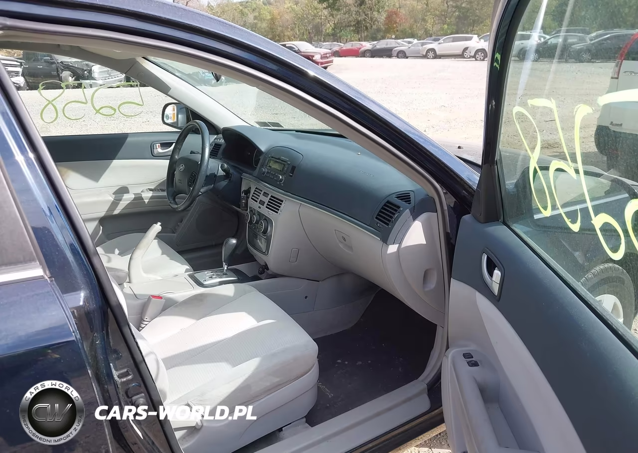 2008 Hyundai Sonata Gls V6 VIN:5NPET46F68H336556 - 5