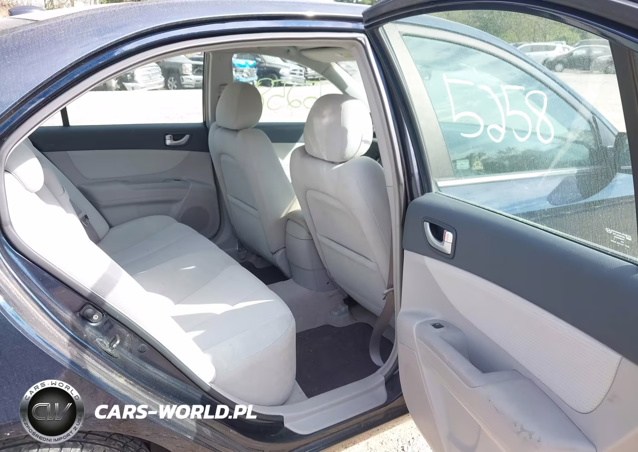 2008 Hyundai Sonata Gls V6 VIN:5NPET46F68H336556 - 8