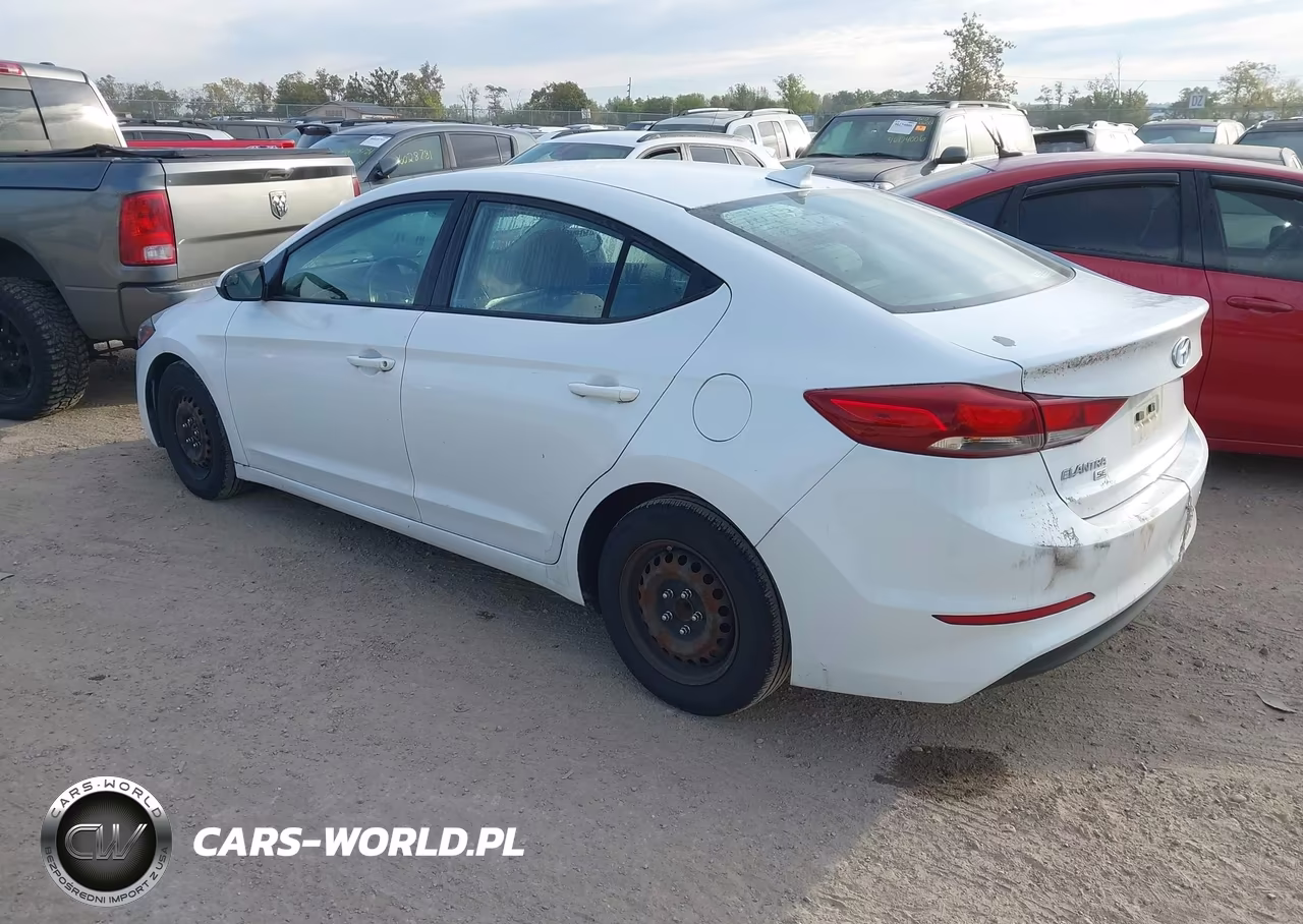 2017 Hyundai Elantra Se VIN:5NPD74LF8HH207478 - 3