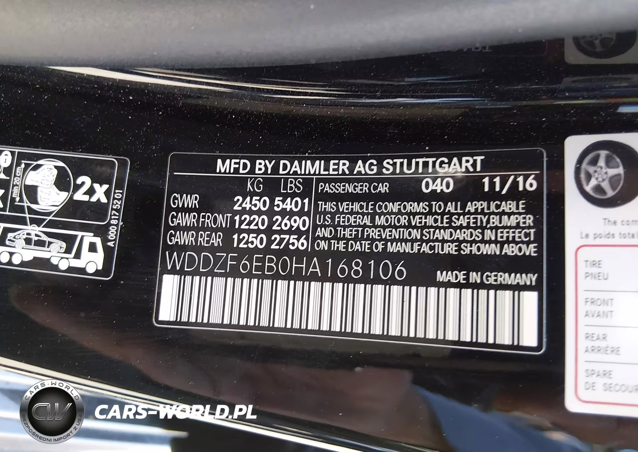 2017 Mercedes-Benz Amg E 43 4Matic VIN:WDDZF6EB0HA168106 - 9