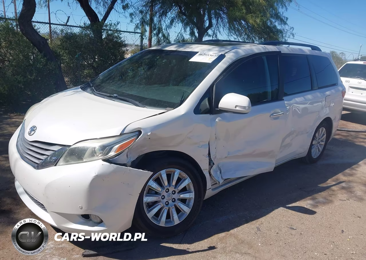 2015 Toyota Sienna Limited Premium 7 Passenger VIN:5TDYK3DC4FS550827 - 2