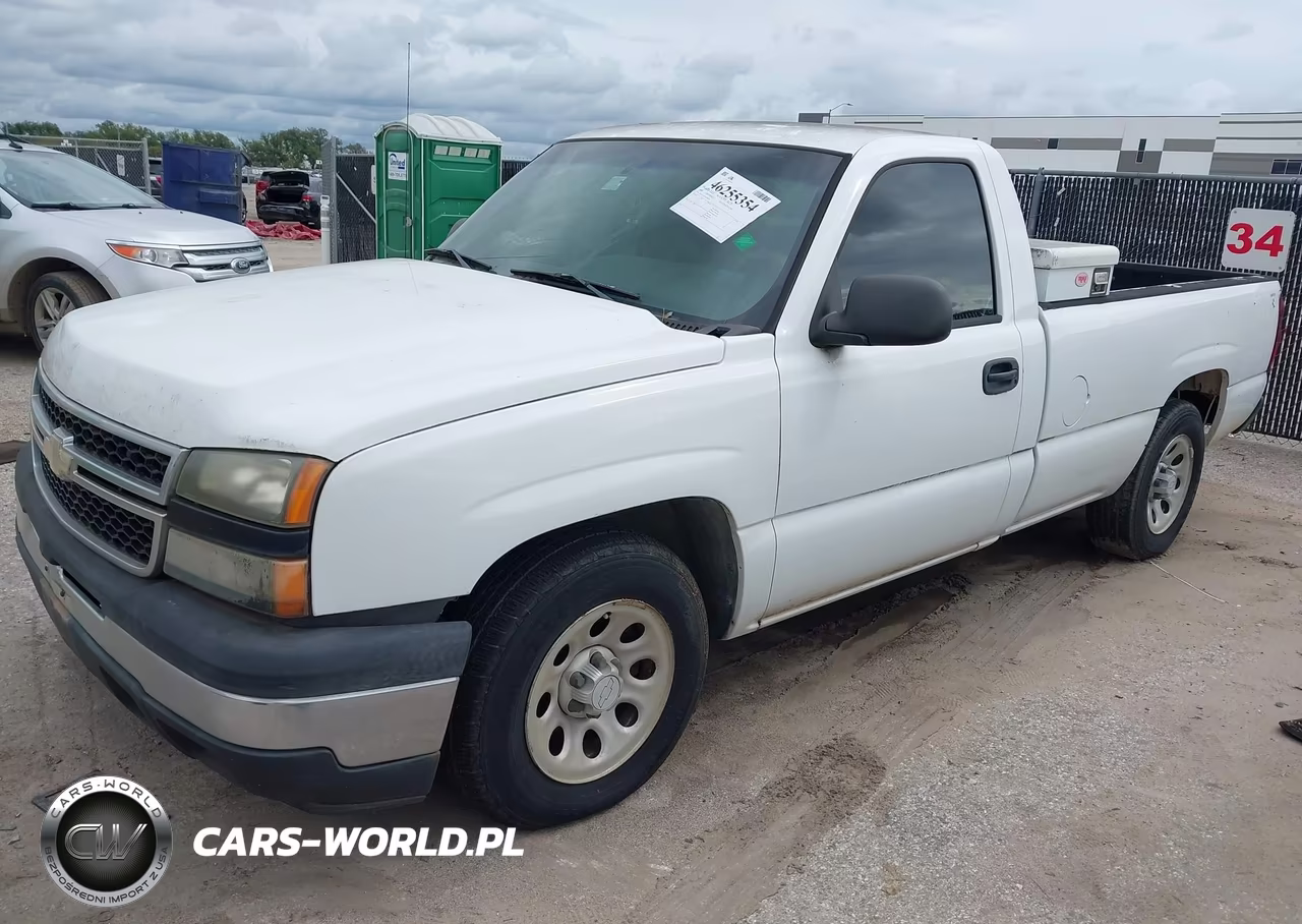 2006 Chevrolet Silverado 1500 Work Truck VIN:3GCEC14Z76G204911 - 2