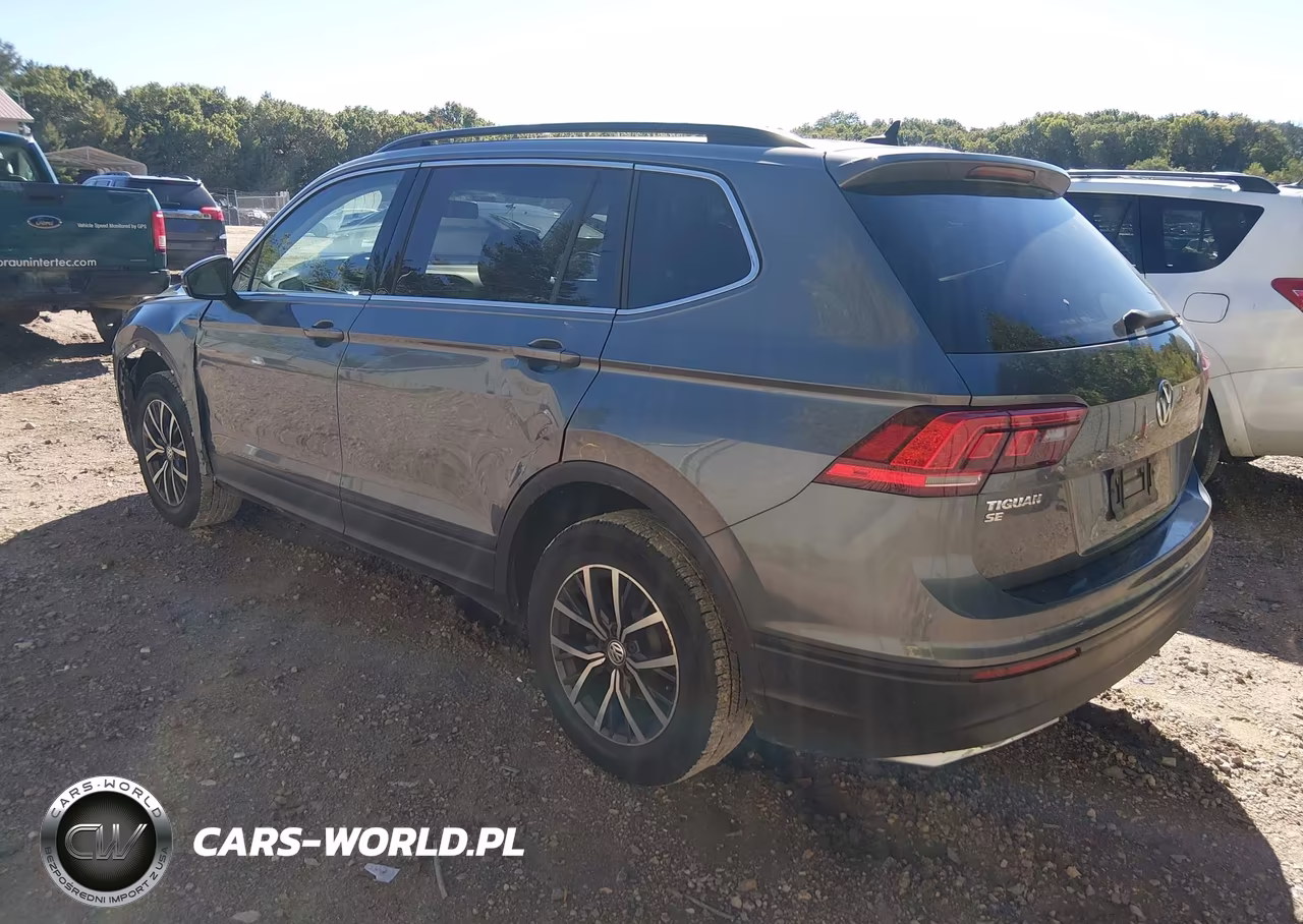 2019 Volkswagen Tiguan 2.0T Se-2.0T Sel-2.0T Sel R-Line-2.0T Sel R-Line Black VIN:3VV2B7AX8KM127538 - 3