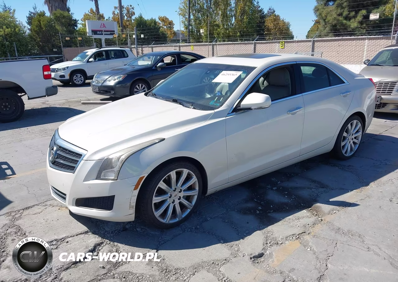 2013 Cadillac Ats Luxury VIN:1G6AH5R32D0115215 - 2