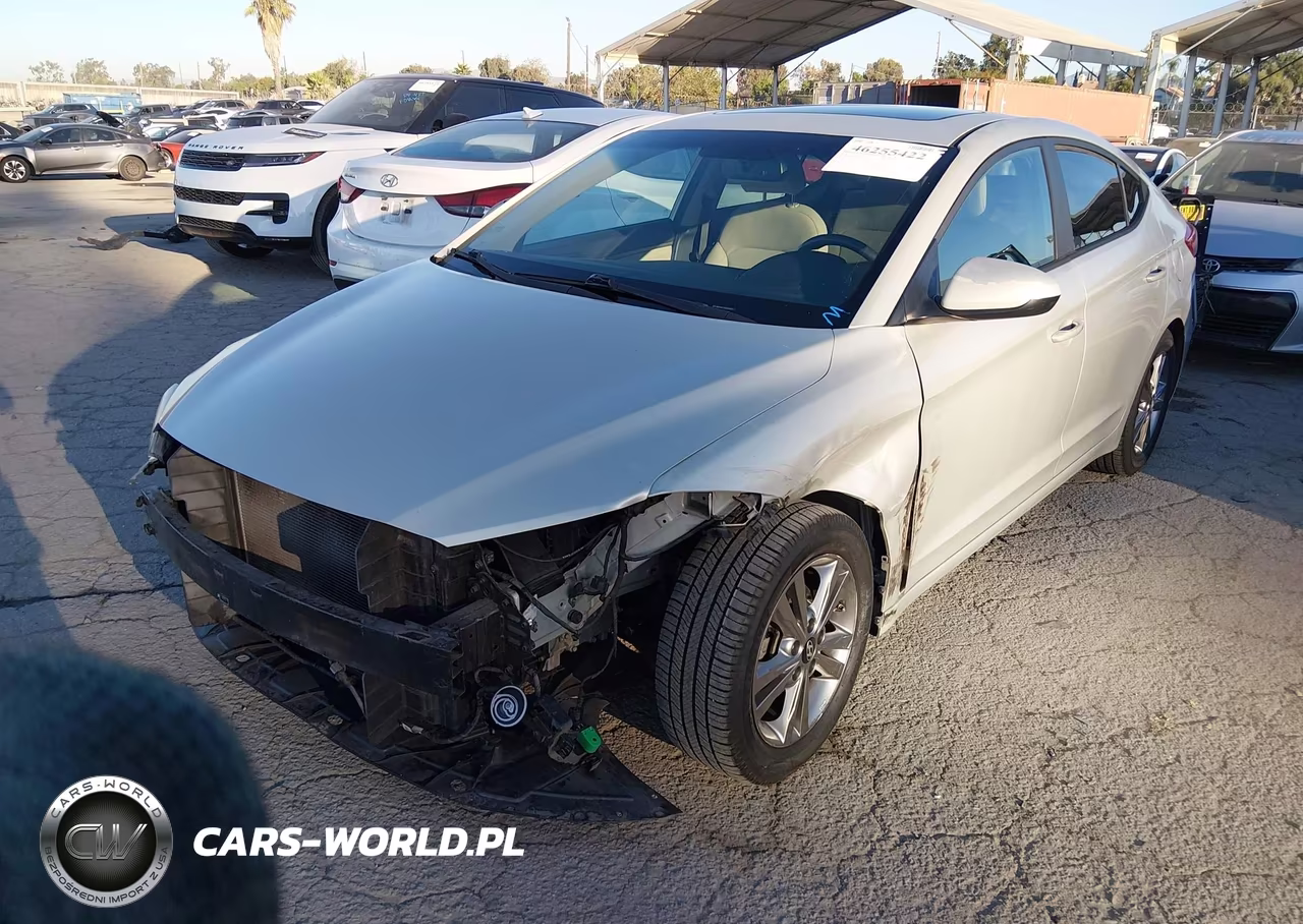 2017 Hyundai Elantra Value Edition VIN:KMHD84LF6HU238498 - 2