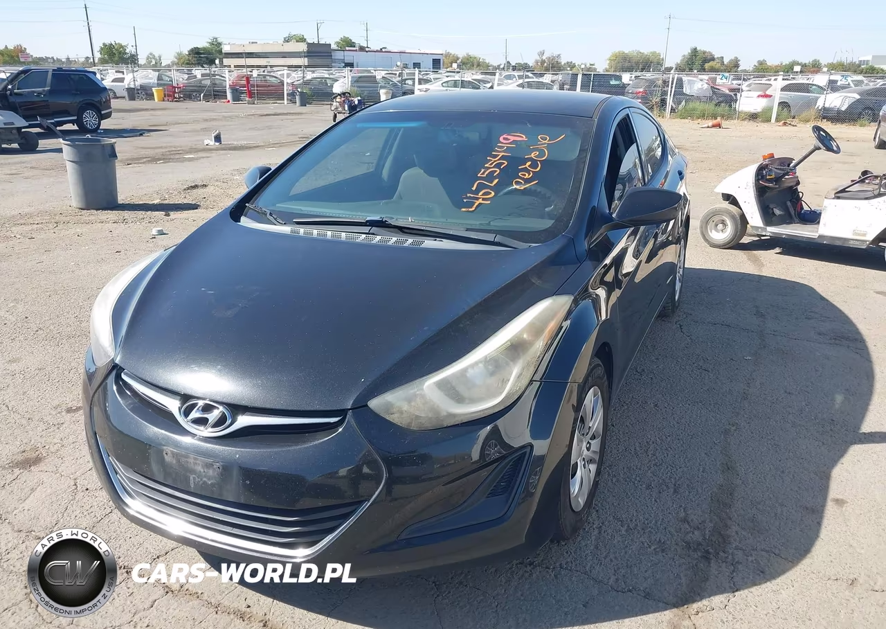 2016 Hyundai Elantra Se VIN:5NPDH4AE3GH696376 - 2