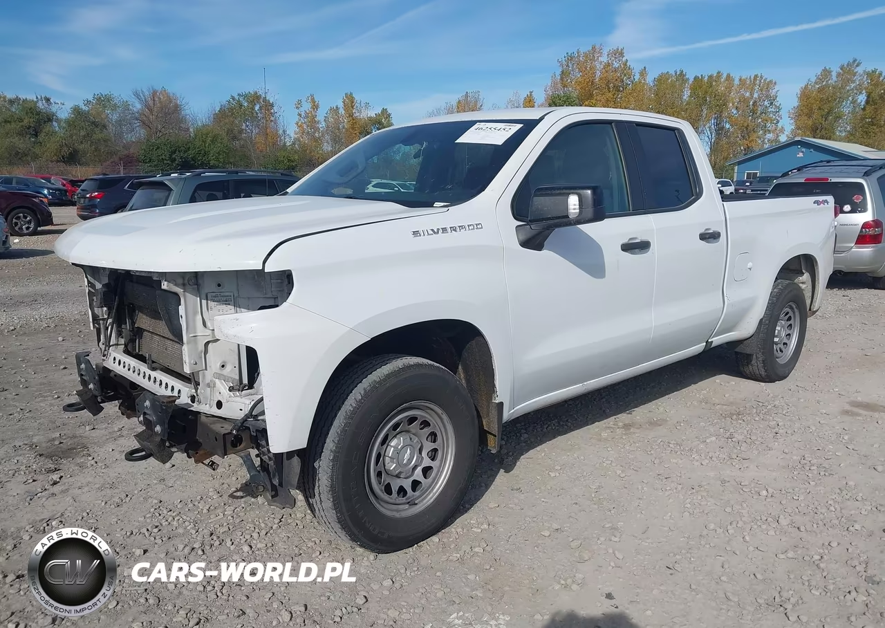 2021 Chevrolet Silverado 1500 4Wd Standard Bed Wt VIN:1GCRYAEF9MZ338372 - 2