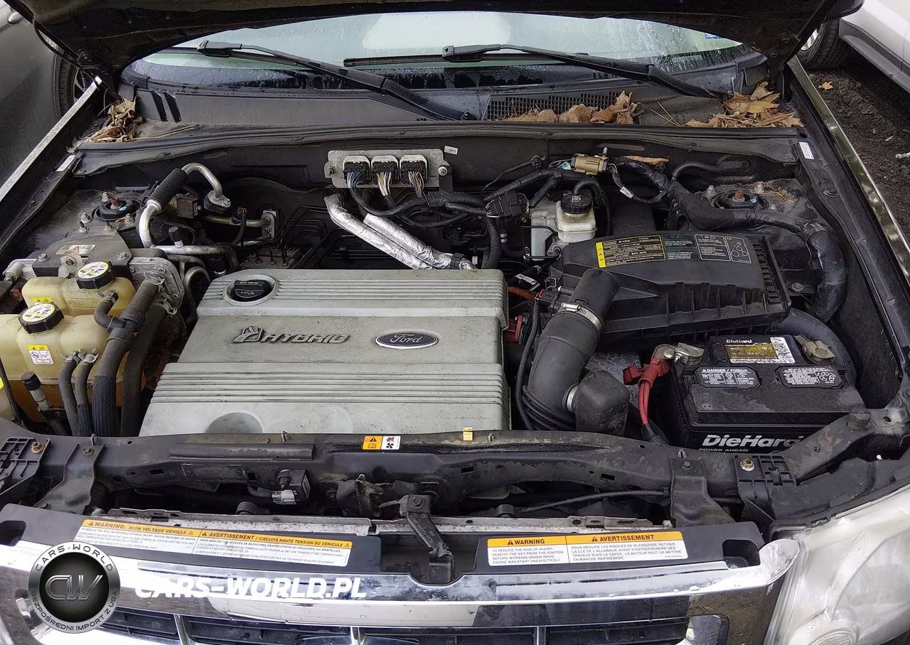 2008 Ford Escape Hybrid VIN:1FMCU49H88KB40987 - 10