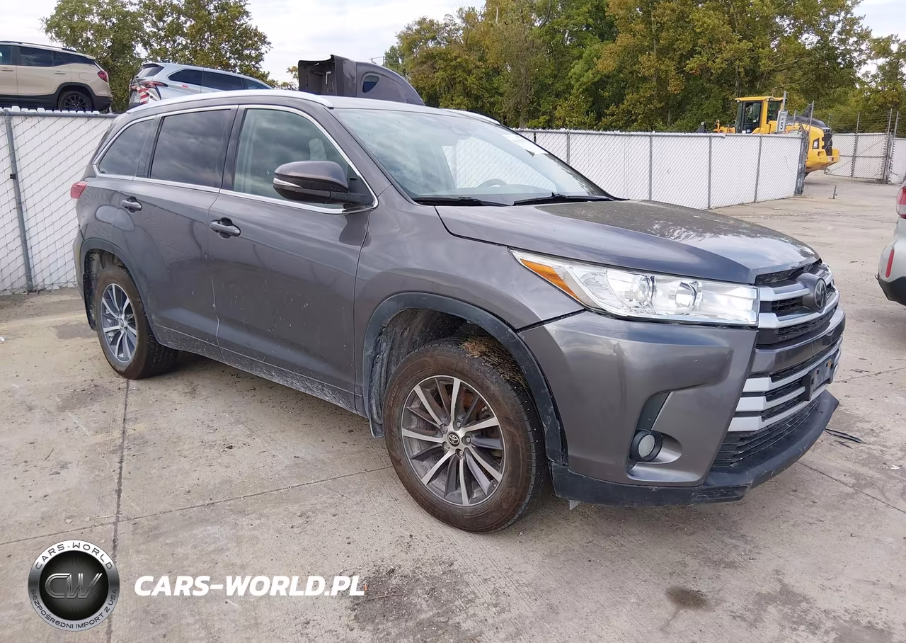 2017 Toyota Highlander Xle VIN:5TDJZRFH6HS419703 - 1