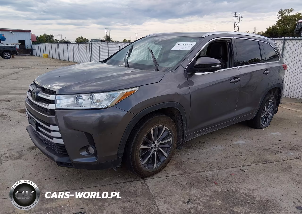 2017 Toyota Highlander Xle VIN:5TDJZRFH6HS419703 - 2