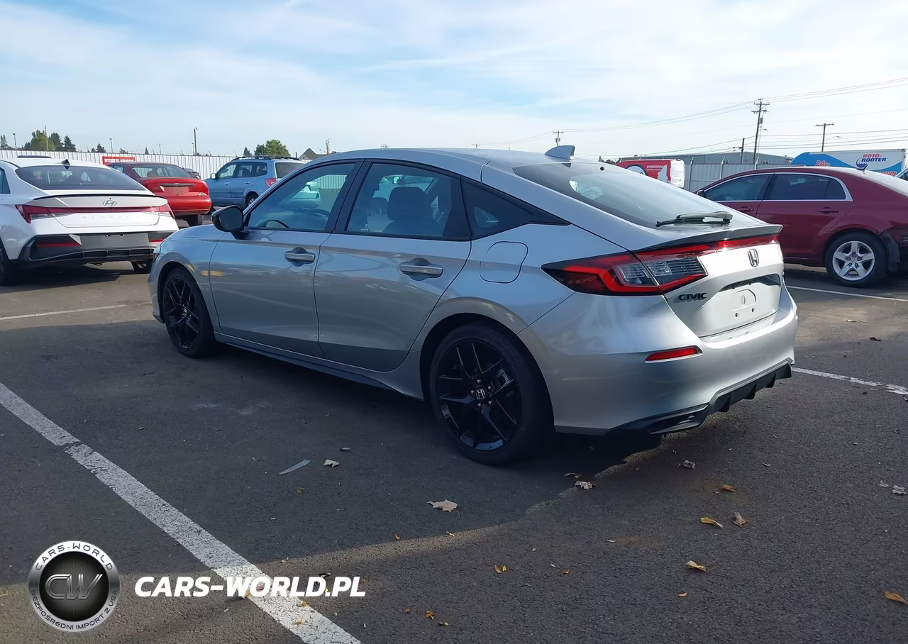 2026 Honda Civic Sport VIN:19XFL2H80TE028528 - 3