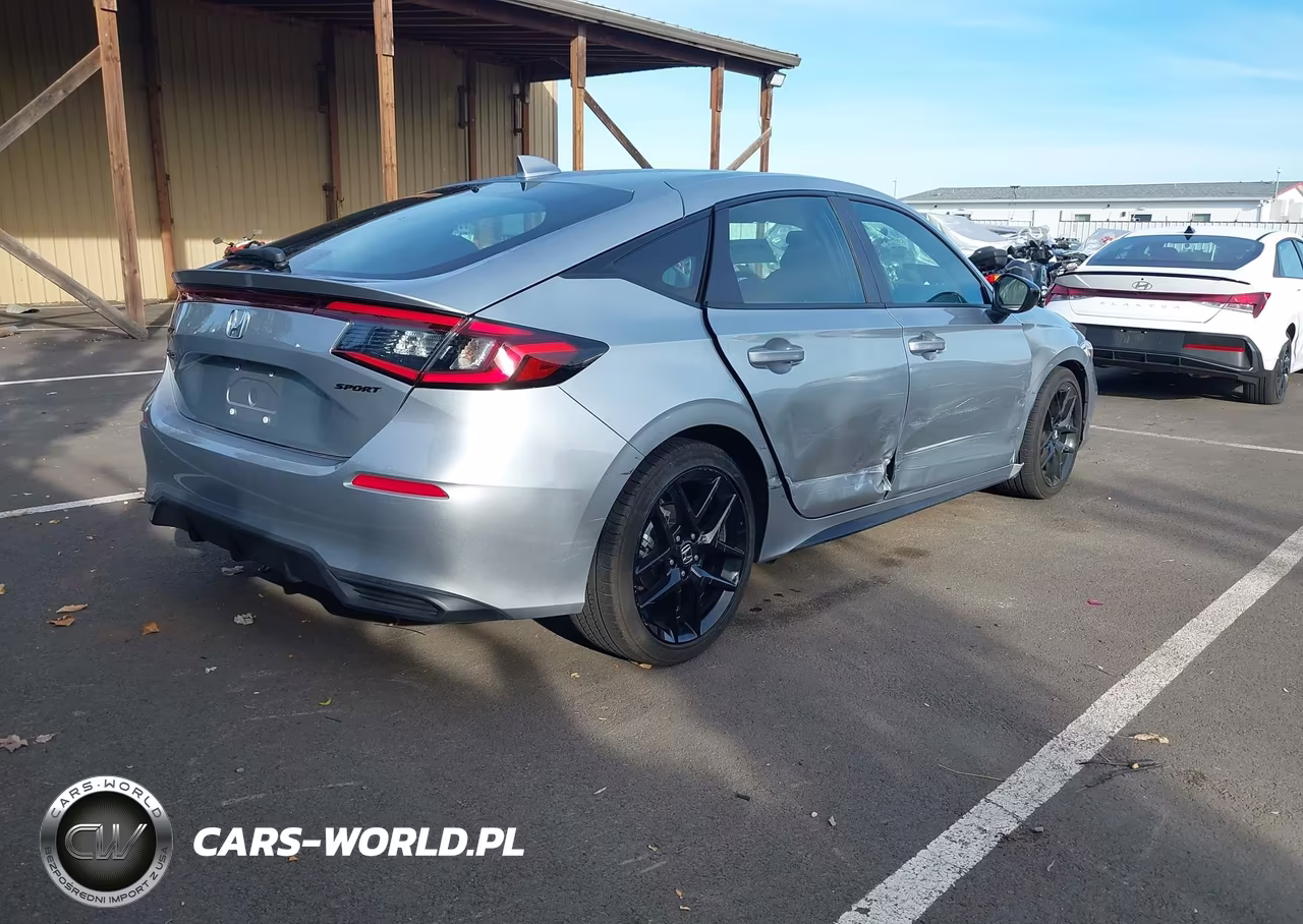 2026 Honda Civic Sport VIN:19XFL2H80TE028528 - 4